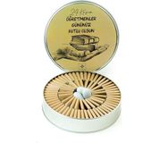 Nin Chocolate Öğretmenler Günü Kitap Desenli Metal Kutu Çikolata 80 Adet - 440 gr