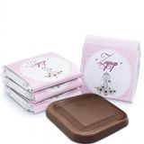 Nin Chocolate Pembe Kedi Kız Bebek Dökme Bebek Çikolatası (80 adet)