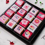 Nin Chocolate Sevgililer Günü Baskılı İnce Kare Delux Çikolata