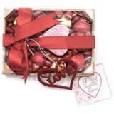 Nin Chocolate Sevgililer Günü Çikolatası Ahşap Kutuda Çikolata - 1 Adet