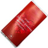 Nin Chocolate Sevgililer Günü Tablet Çikolata Kırmızı - 1 Adet