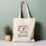Ninastore %100 Pamuklu Tote Çanta, Retro Kitaplar. Kitapsever Bir Hediye. Çevre Dostu Alışveriş Çantası, Ömür Boyu Kullanabileceğiniz Bir Çanta. - Renkli