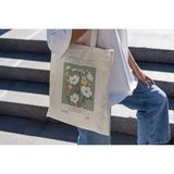 Ninastore Amsterdam Çiçek Müzesi Tote Çantası - Estetik Tote Çanta, Çiçekli Tote Çanta, Sevimli Tote Çanta - Renkli