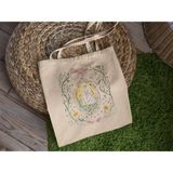 Ninastore Bahar Hanımı Tote Çantası - Şirin Tote Çantalar, Estetik Tote Çanta, Kitap Çantası, Estetik Tote Çanta, Alışveriş Çantası, Hediye Tote Çanta, Coquette Tote Çanta - Renkli