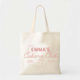 Ninastore Gelin Kabana Tote: Margarita Baskılı - Pamuklu Kanvas Parti Çantası - Renkli