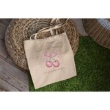 Ninastore Sweet Pair Tote Çanta - Gelin Hediyesi, Şirin Tote Çantalar, Estetik Tote Çanta, Kitap Çantası, Kanvas Tote Çanta, Gelin Duşu Hediyesi, Düğün Hediyesi - Renkli