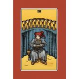 Nine of Cups - Tarot Card Notebook - Card No.49 (Color Ed.): A5 Ruled Lined Tarot Journal Diary Sketchbook Notebook - Nine of Cups (Satisfaction and Abundance)
