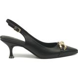 Nine West Acade 6FX Siyah Kadın Topuklu Ayakkabı