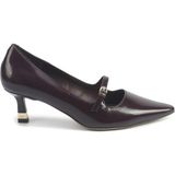 Nine West Belle 5PR Bordo Kadın Klasik Topuklu Ayakkabı