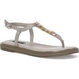 Nine West Bombu 2FX Kırık Beyaz Kadın Sandalet