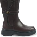 Nine West CANGER 5PR Koyu Kahve Kadın Düz Bot - Kahverengi