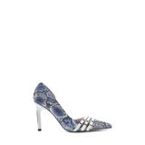 Nine West Desirae 2 5FX Mavi Kadın Klasik Topuklu Ayakkabı