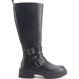 Nine West Fablon 4PR Siyah Kadın Çizme