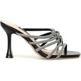 Nine West GRAN 4FX Siyah Kadın Topuklu Terlik