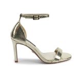 Nine West Isla2 5Pr Altın Topuklu Kadın Ayakkabı
