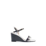 Nine West Jorge 5FX Gri Kadın Dolgu Topuk Sandalet