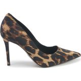 Nine West Julıana5 5pr Leopar Kadın Topuklu Ayakkabı - Kahverengi