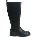 Nine West Kadınlar için Talecıa 5pr Siyah Çizme Suni Deri ve 3 cm Topuk Yüksekliği ile Konforlu