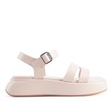 NINE WEST Kalın Taban Sandalet, 39 EU, VELART 5FX, Kırık Beyaz-101948143, Kadın