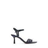 Nine West Lamarta 5FX Siyah Kadın Topuklu Sandalet
