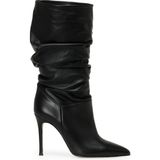 Nine West Lanne 3PR Siyah Kadın Topuklu Çizme