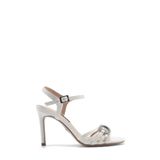 Nine West Lenna 5FX Beyaz Kadın Topuklu Sandalet