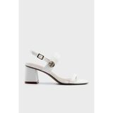 Nine West Logolu Çift Bantlı Topuklu Sandalet Bayan SANDALET NACEDIA 5FX