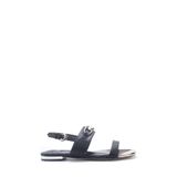 Nine West MAIS 5FX Siyah Kadın Düz Sandalet