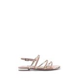 Nine West Marcela 5FX Bej Kadın Düz Sandalet