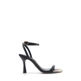 Nine West Margarita 5FX Siyah Kadın Topuklu Sandalet
