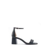 Nine West Nacad 5FX Siyah Kadın Dolgu Topuk Sandalet