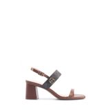 Nine West Nacedıa 5fx Kahverengi Kadın Topuklu Sandalet