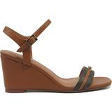 Nine West Naema 6fx Kahverengi Kadın Comfort Sandalet