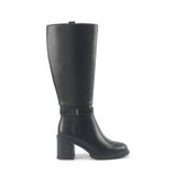 Nine West Nathie 5PR Siyah Kadın Topuklu Çizme