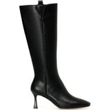 Nine West Oboy 3PR Siyah Topuklu Kadın Çizme