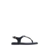 Nine West Ophelia 5FX Siyah Kadın Düz Sandalet