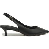 Nine West Pamel 6FX Siyah Kadın Klasik Topuklu Ayakkabı