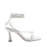 Nine West Pemres 3FX Beyaz Kadın Topuklu Sandalet
