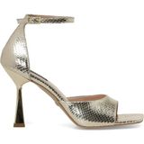 Nine West Vadoca 4FX Altın Kadın Topuklu Sandalet