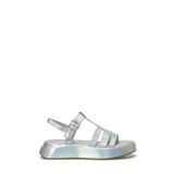 Nine West Welna3 4FX Gümüş Kalın Taban Kadın Sandalet