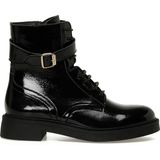 Nine West Zedina 5PR Siyah Kadın Düz Bot