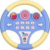 Nini Baby Eğitici Çok Renkli Direksiyon Oyuncak 101 Dalmaçyalı Temalı Aile ile Oynanabilir