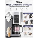 Ninja 13 Programlı Soft Serve ve Dondurma Makinesi, Yumuşak Kıvamlı Tatlılar Için Güçlü Motorlu Kompakt Tasarım - 44,5 x 25,5 x 48,48 cm