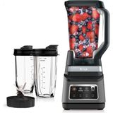 Ninja BN751 Profesyonel Plus Duo Blender, 1400 Peak Watts, 3 Auto-Iq Programları For Smoothies, Dondurulmuş Drinks & Nutrient Ekstralar, 72-Oz. Total Crushing Sahaer & (2) 24 Oz.to-Go Cups, Black - Siyah