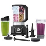 Ninja CO351B SS351 Foodi Power Sahaer Sistemi, Smoothie Kase Makinesi, 4'ü 1 Arada Blender - Siyah