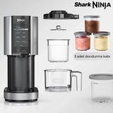 Ninja Çok Fonksiyonlu Dondurma Makinesi - 7 Programlı Yeni Nesil Gelato Sorbe Smoothie Milkshake Mix-In Bpa Içermez Profesyonel Tatlı Cihazı - 30.5 x 21.4 x 42.4 cm