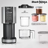 Ninja Çok Fonksiyonlu Dondurma Makinesi - 7 Programlı Yeni Nesil Gelato Sorbe Smoothie Milkshake Mix-In Bpa Içermez Profesyonel Tatlı Cihazı