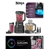Ninja Çok Fonksiyonlu Kullanım: Blender + Mutfak Robotu Sistemi Detect™ Blendsense™ Power Blender Mutfak Sistemi