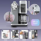 Ninja Çok Fonksiyonlu Soft Serve Dondurma Yapma Cihazı - LED Ekran Re-Spin Programlı Vegan Keto Frozen Yoğurt Sorbe Milkshake Profesyonel - 30.5 x 21.4 x 42.4 cm