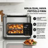Ninja Combi 12.5 Lt Xl Hava Fritözlü Fırın & Çok Amaçlı Pişirici (12 Fonksiyonlu) - Siyah